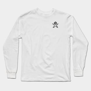 Skull Knight Symbol (Chest Pocket Variant) Long Sleeve T-Shirt